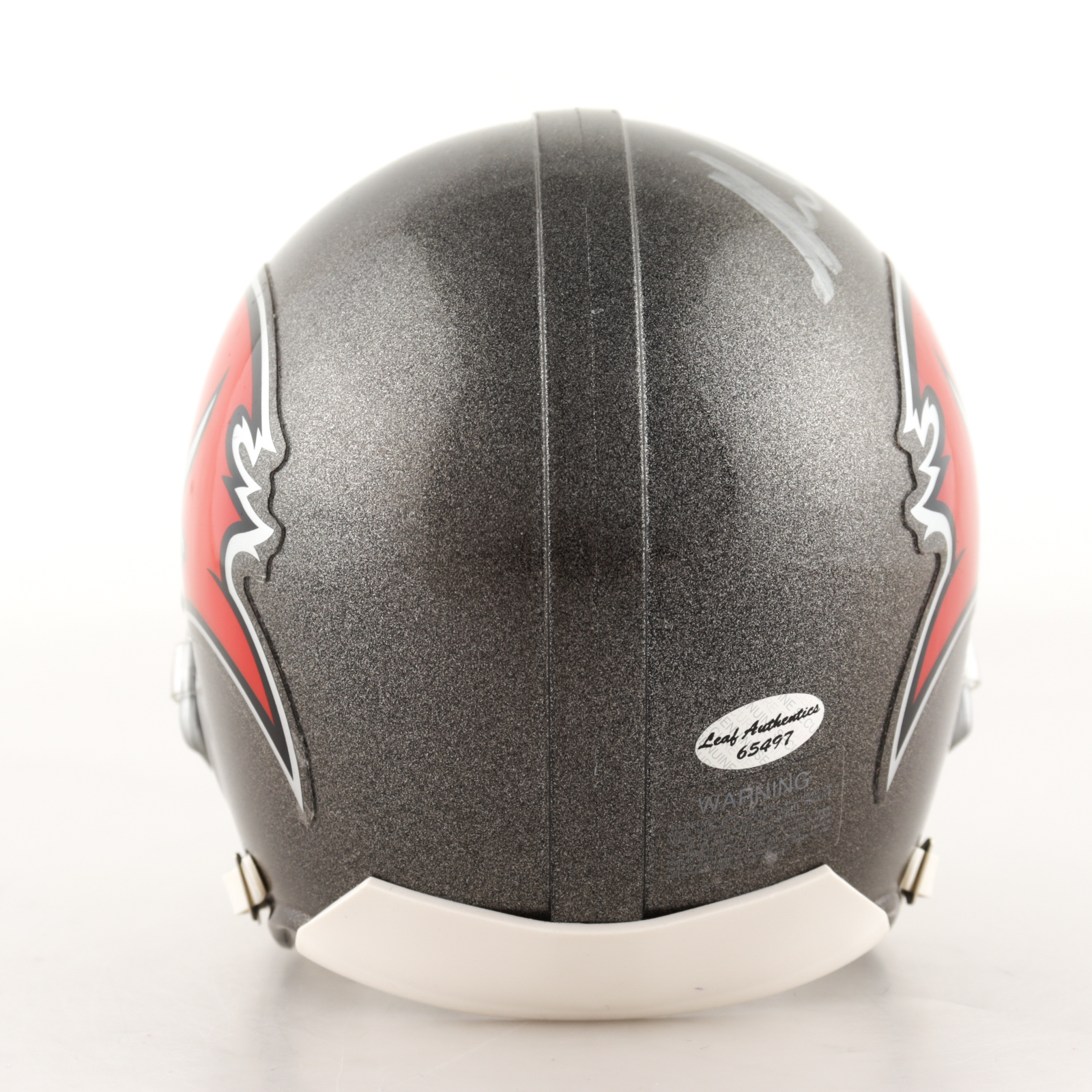 Mike Evans Signed Buccaneers Mini-Helmet (Leaf Hologram) at PristineAuction.com Mike Evans Signed Buccaneers Mini-Helmet (Leaf Hologram) at PristineAuction.com