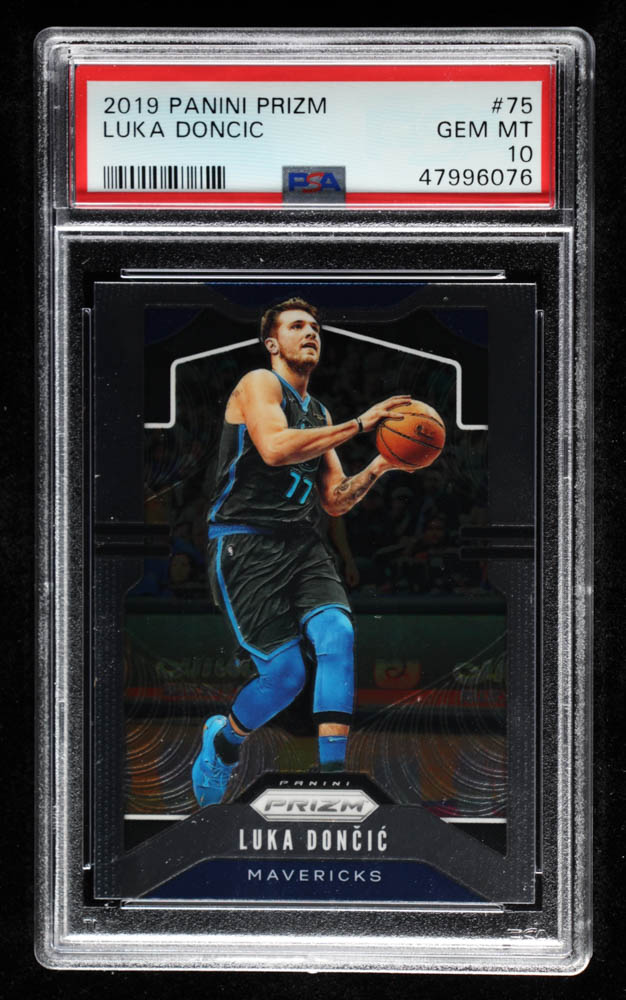 Luka Doncic 2019-20 Panini Prizm #75 (PSA 10) at PristineAuction.com Luka Doncic 2019-20 Panini Prizm #75 (PSA 10) at PristineAuction.com