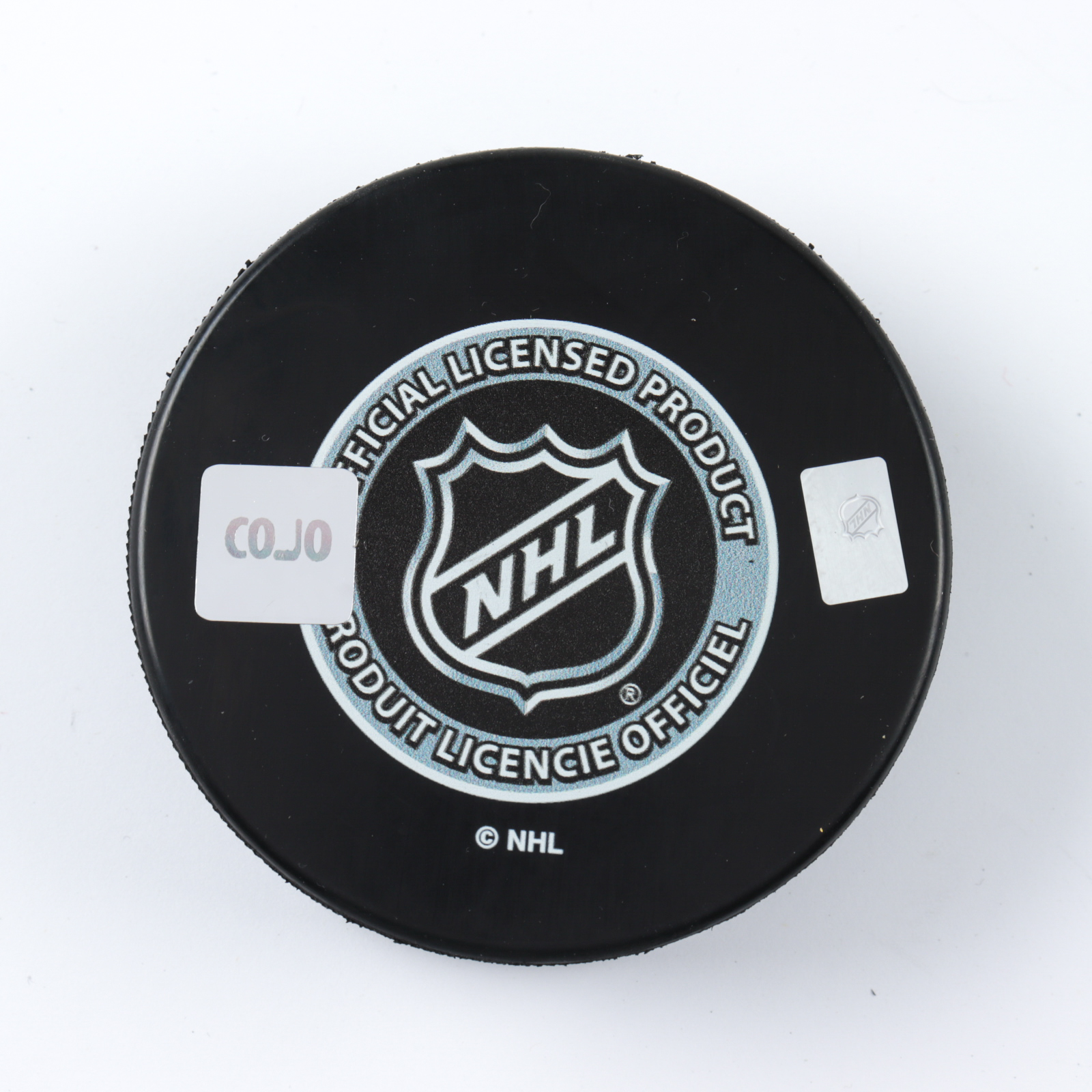 Bobby Baun Signed Maple Leafs Logo Hockey Puck Inscribed "S.C.C. 1962, 63, 64 & 67" (COJO COA) at PristineAuction.com Bobby Baun Signed Maple Leafs Logo Hockey Puck Inscribed "S.C.C. 1962, 63, 64 & 67" (COJO COA) at PristineAuction.com