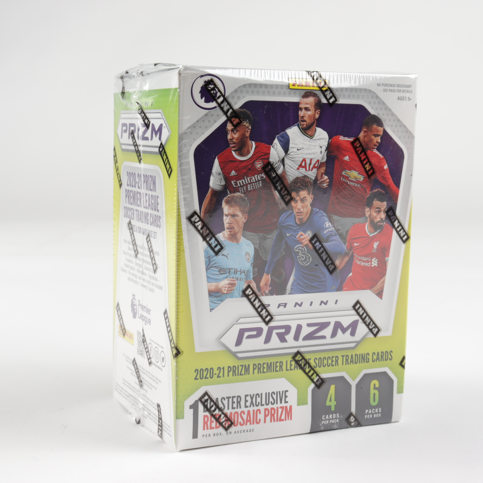 2020 / 21 Panini Prizm Premier League Soccer Blaster Box with (6) Packs at PristineAuction.com 2020 / 21 Panini Prizm Premier League Soccer Blaster Box with (6) Packs at PristineAuction.com
