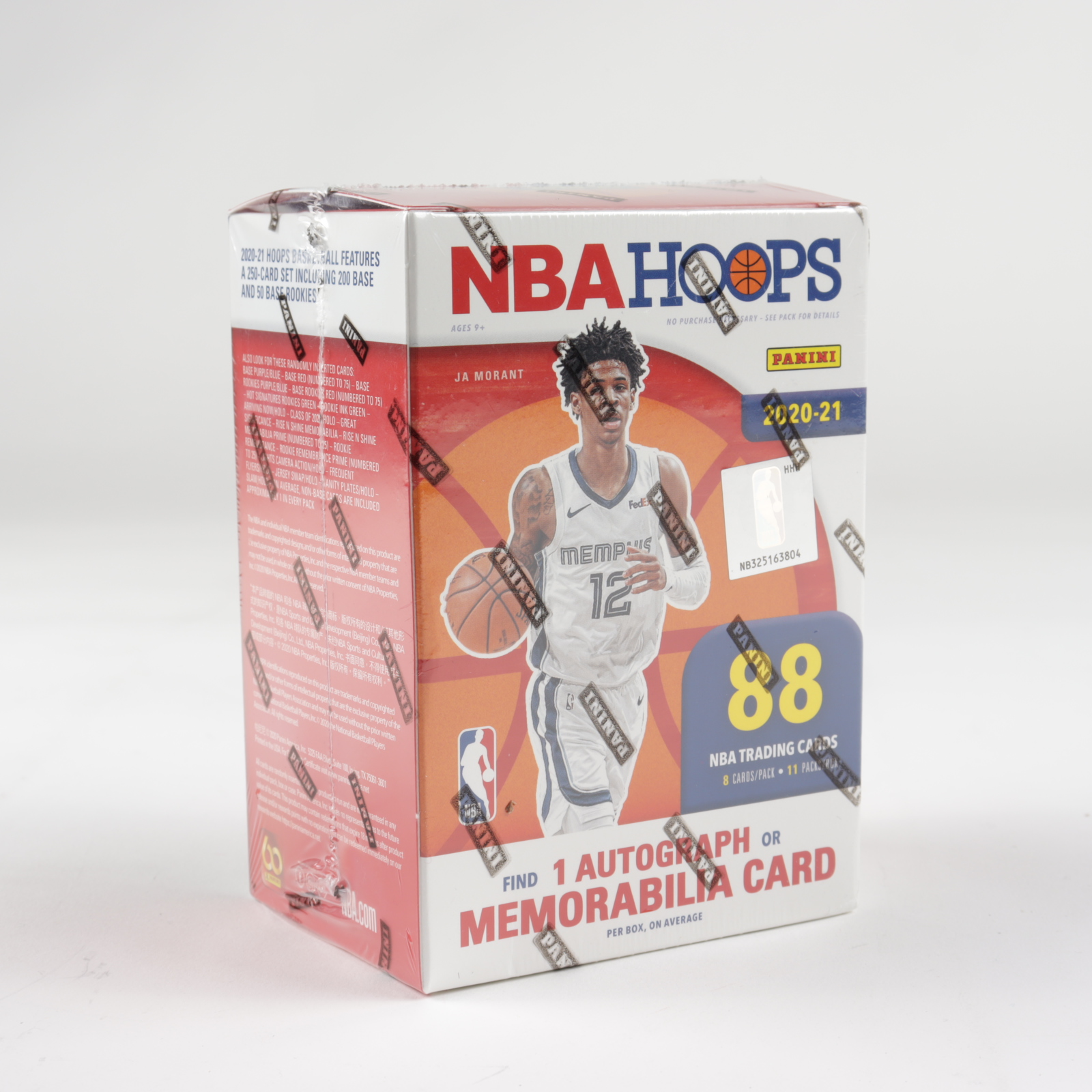 2020-21 Panini NBA Hoops Basketball Blaster Box with (11) Packs ...