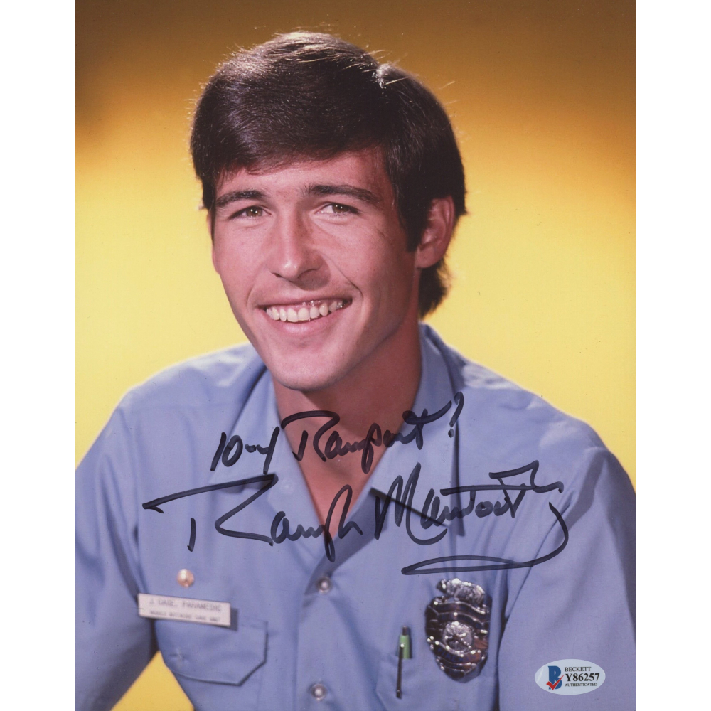 Randolph Mantooth Signed &ldquo;Emergency!&rdquo; 8x10 Photo Inscribed &ldquo;10-4