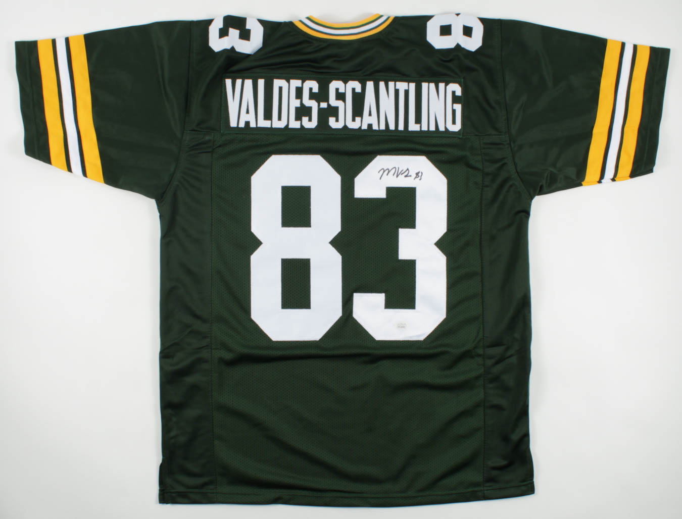 Marquez Valdes-Scantling Signed Jersey (JSA COA) at PristineAuction.com Marquez Valdes-Scantling Signed Jersey (JSA COA) at PristineAuction.com