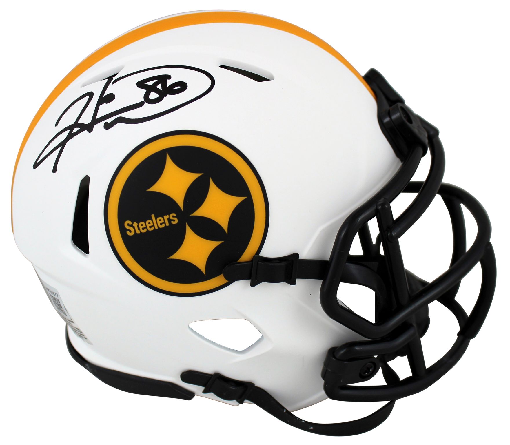 Hines Ward Signed Steelers Lunar Eclipse Alternate Speed Mini Helmet (Beckett) at PristineAuction.com Hines Ward Signed Steelers Lunar Eclipse Alternate Speed Mini Helmet (Beckett) at PristineAuction.com