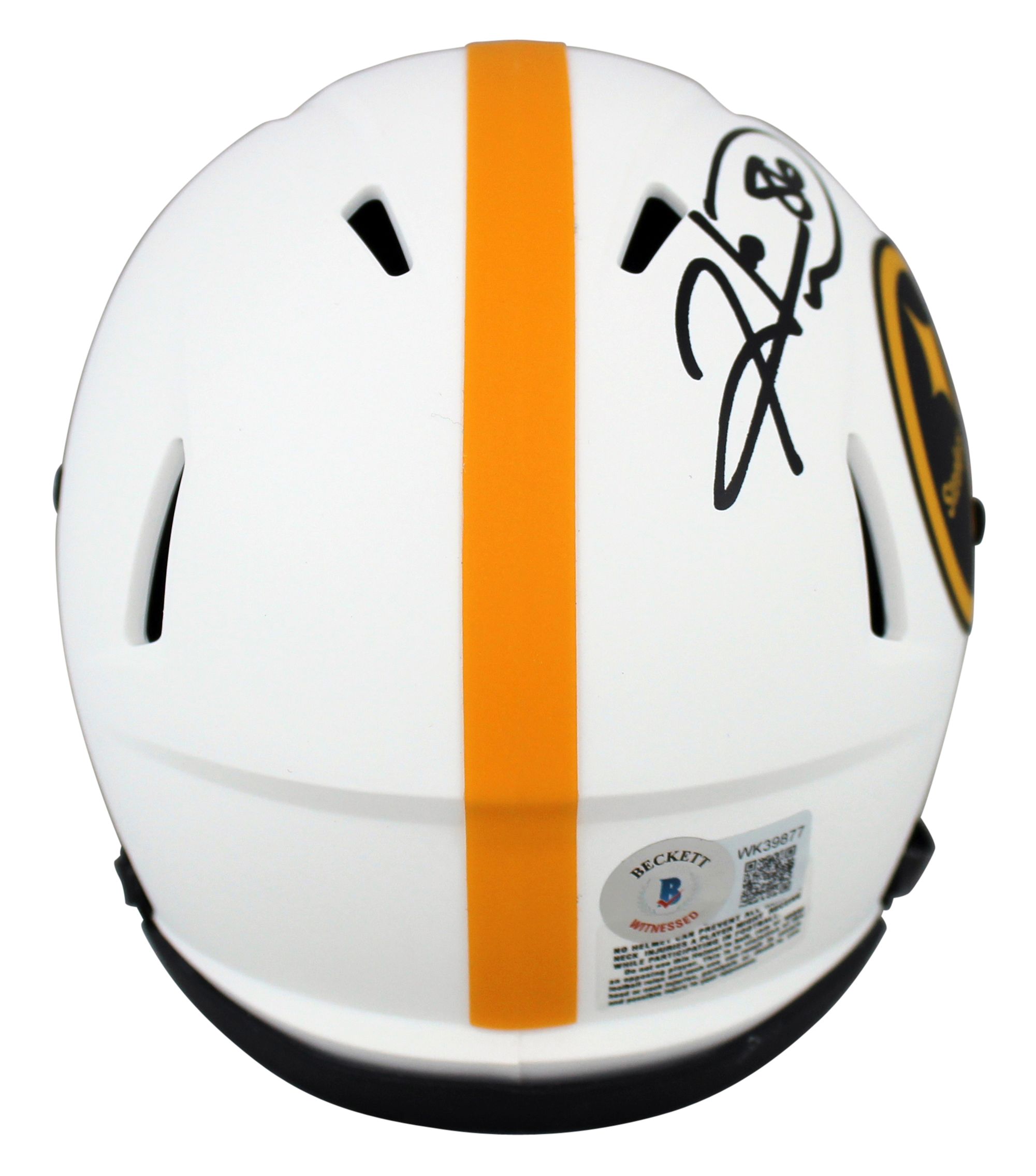 Hines Ward Signed Steelers Lunar Eclipse Alternate Speed Mini Helmet (Beckett) at PristineAuction.com Hines Ward Signed Steelers Lunar Eclipse Alternate Speed Mini Helmet (Beckett) at PristineAuction.com