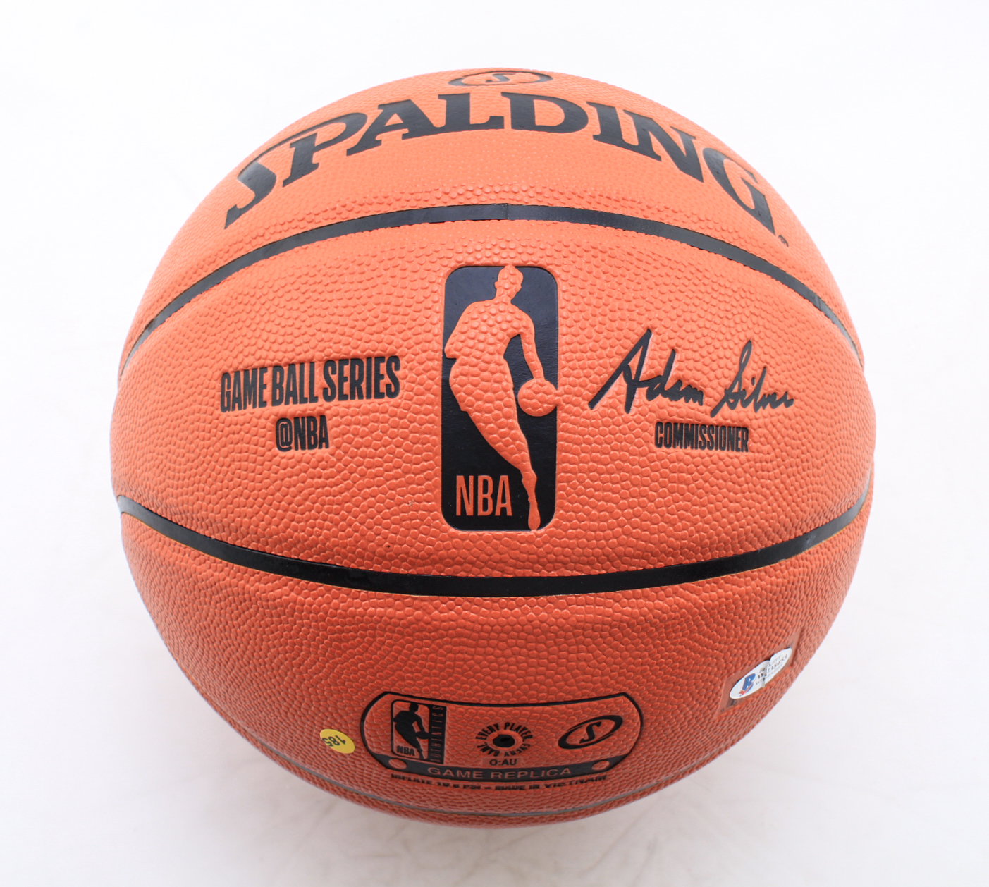 Giannis Antetokounmpo Signed NBA Game Ball Series Basketball (Beckett COA) at PristineAuction.com Giannis Antetokounmpo Signed NBA Game Ball Series Basketball (Beckett COA) at PristineAuction.com