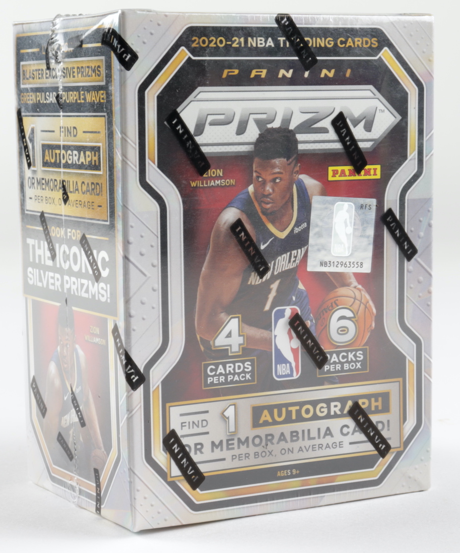 2020-21 Panini Prizm Basketball Blaster Box with (6) Packs at PristineAuction.com 2020-21 Panini Prizm Basketball Blaster Box with (6) Packs at PristineAuction.com