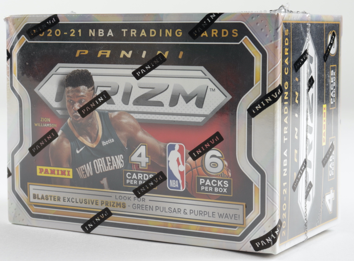 2020-21 Panini Prizm Basketball Blaster Box with (6) Packs at PristineAuction.com 2020-21 Panini Prizm Basketball Blaster Box with (6) Packs at PristineAuction.com
