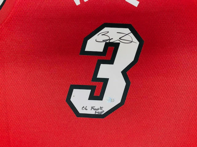 Dwyane Wade Signed Miami Heat Jersey Inscribed "06 Finals MVP" (Fanatics Hologram) at PristineAuction.com Dwyane Wade Signed Miami Heat Jersey Inscribed "06 Finals MVP" (Fanatics Hologram) at PristineAuction.com