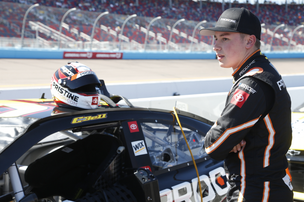 Christopher Bell Signed 2020 NASCAR Cup Rookie Season at Phoenix 1:3 Scale Mini-Helmet (PA COA) (See Description) at PristineAuction.com Christopher Bell Signed 2020 NASCAR Cup Rookie Season at Phoenix 1:3 Scale Mini-Helmet (PA COA) (See Description) at PristineAuction.com