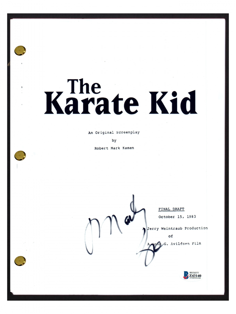 Martin Kove Signed 