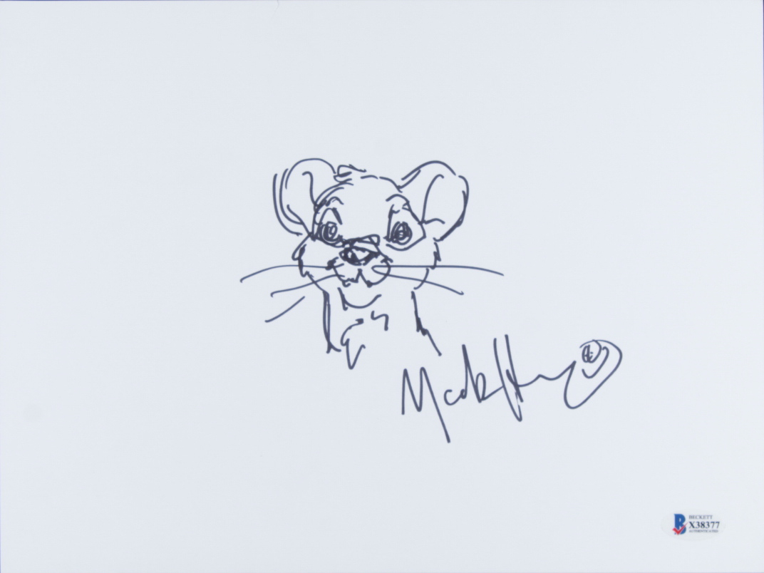 Mark Henn Signed "The Lion King" 8x10 Hand-Drawn Sketch (Beckett COA) at PristineAuction.com Mark Henn Signed "The Lion King" 8x10 Hand-Drawn Sketch (Beckett COA) at PristineAuction.com