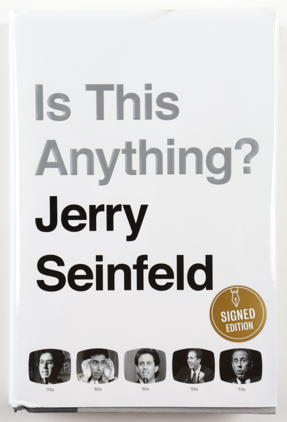 Jerry Seinfeld Signed "Is This Anything?" Hardcover Book (Beckett COA) at PristineAuction.com Jerry Seinfeld Signed "Is This Anything?" Hardcover Book (Beckett COA) at PristineAuction.com