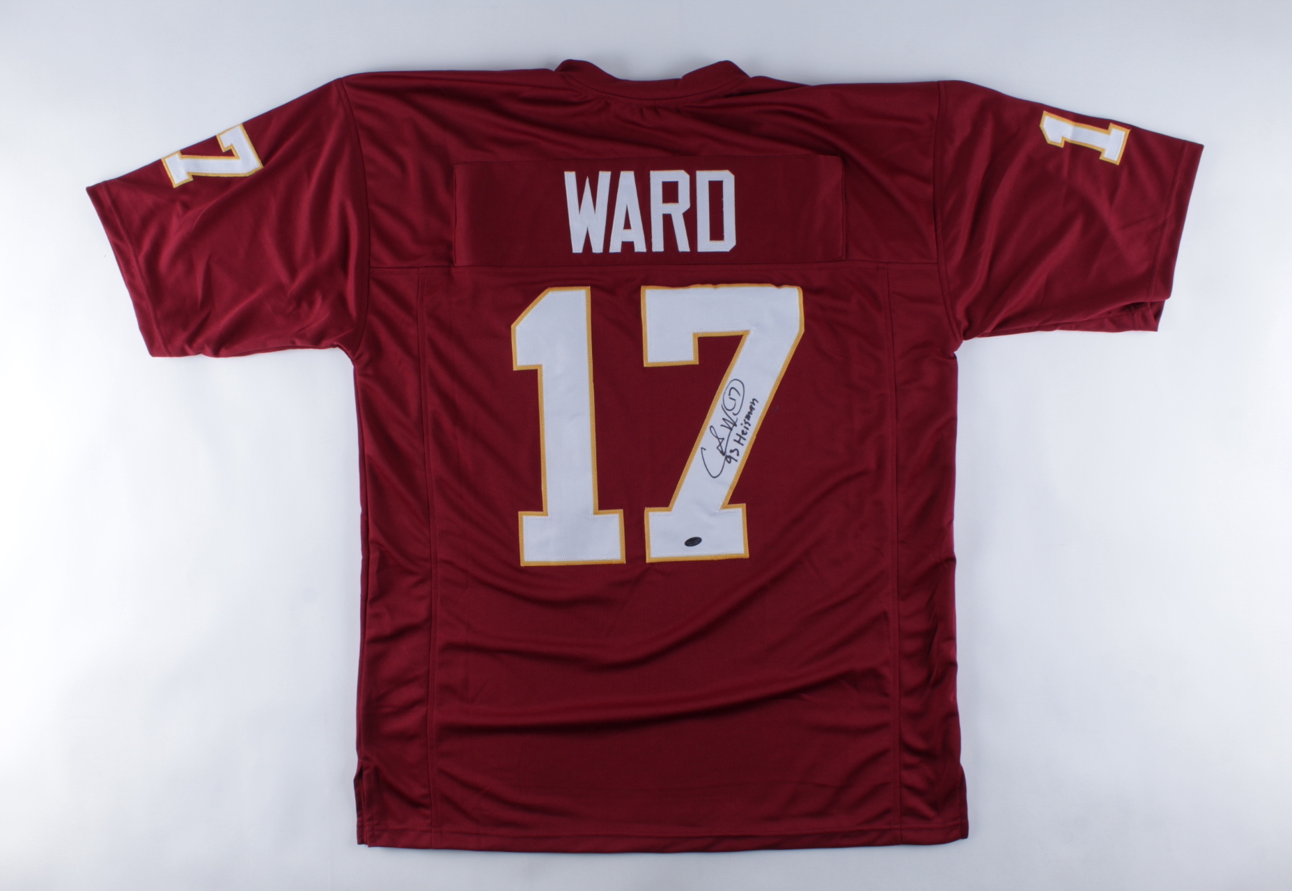 Charlie Ward Signed Jersey Inscribed "93 Heisman" (Schwartz Sports COA) at PristineAuction.com Charlie Ward Signed Jersey Inscribed "93 Heisman" (Schwartz Sports COA) at PristineAuction.com