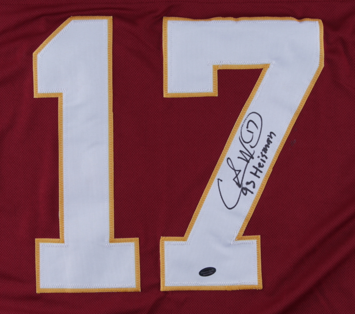 Charlie Ward Signed Jersey Inscribed "93 Heisman" (Schwartz Sports COA) at PristineAuction.com Charlie Ward Signed Jersey Inscribed "93 Heisman" (Schwartz Sports COA) at PristineAuction.com