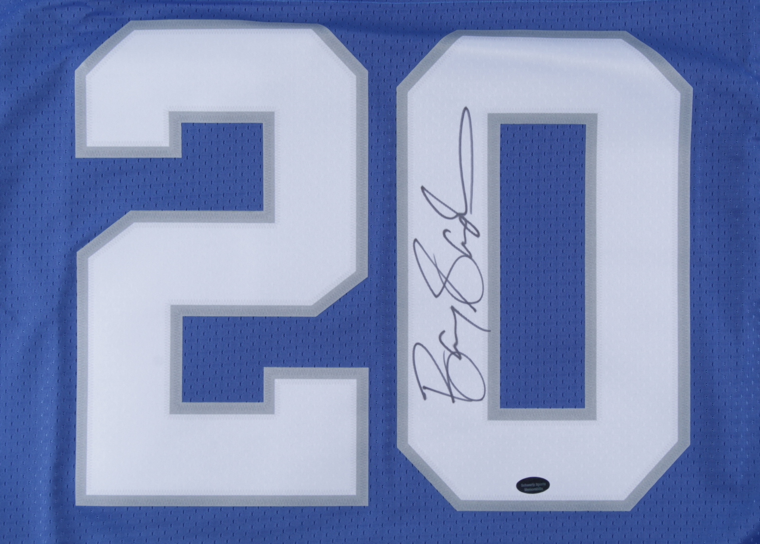 Barry Sanders Signed Lions Jersey (Schwartz Sports COA) at PristineAuction.com Barry Sanders Signed Lions Jersey (Schwartz Sports COA) at PristineAuction.com