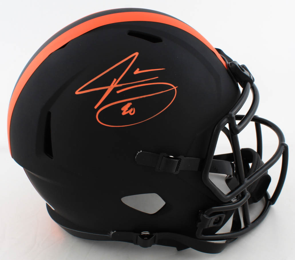 Jarvis Landry Signed Browns Full-Size Eclipse Alternate Speed Helmet (Beckett COA) at PristineAuction.com Jarvis Landry Signed Browns Full-Size Eclipse Alternate Speed Helmet (Beckett COA) at PristineAuction.com