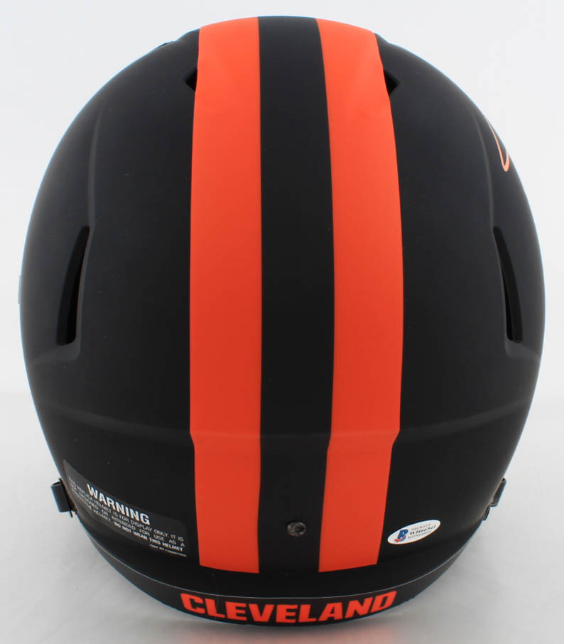 Jarvis Landry Signed Browns Full-Size Eclipse Alternate Speed Helmet (Beckett COA) at PristineAuction.com Jarvis Landry Signed Browns Full-Size Eclipse Alternate Speed Helmet (Beckett COA) at PristineAuction.com