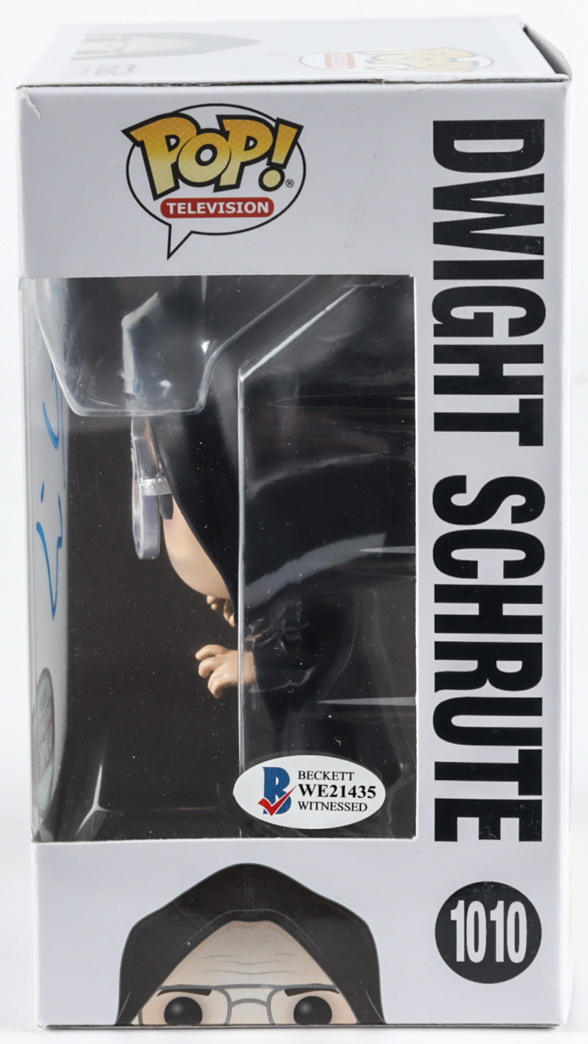 Rainn Wilson Signed "The Office" #1010 Dwight Schrute Funko Pop! Vinyl Figure (Beckett COA) (See Description) at PristineAuction.com Rainn Wilson Signed "The Office" #1010 Dwight Schrute Funko Pop! Vinyl Figure (Beckett COA) (See Description) at PristineAuction.com