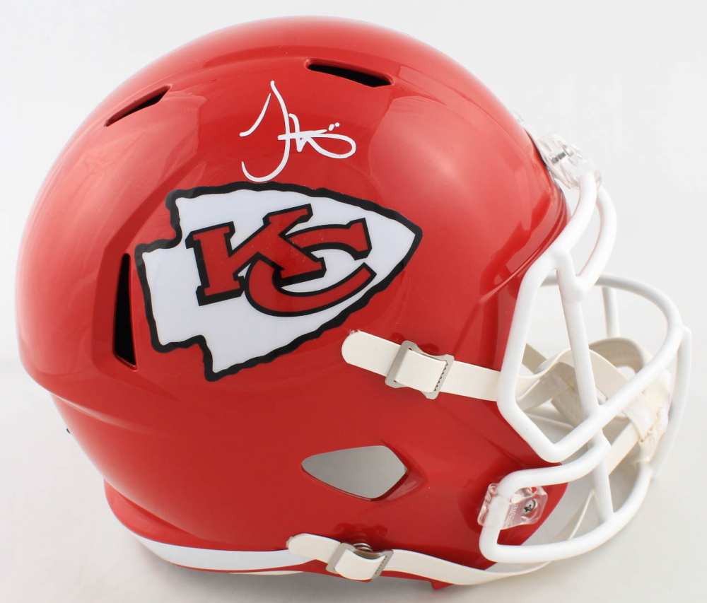 Tyreek Hill Signed Chiefs Full-Size Speed Helmet (Beckett COA) at PristineAuction.com Tyreek Hill Signed Chiefs Full-Size Speed Helmet (Beckett COA) at PristineAuction.com
