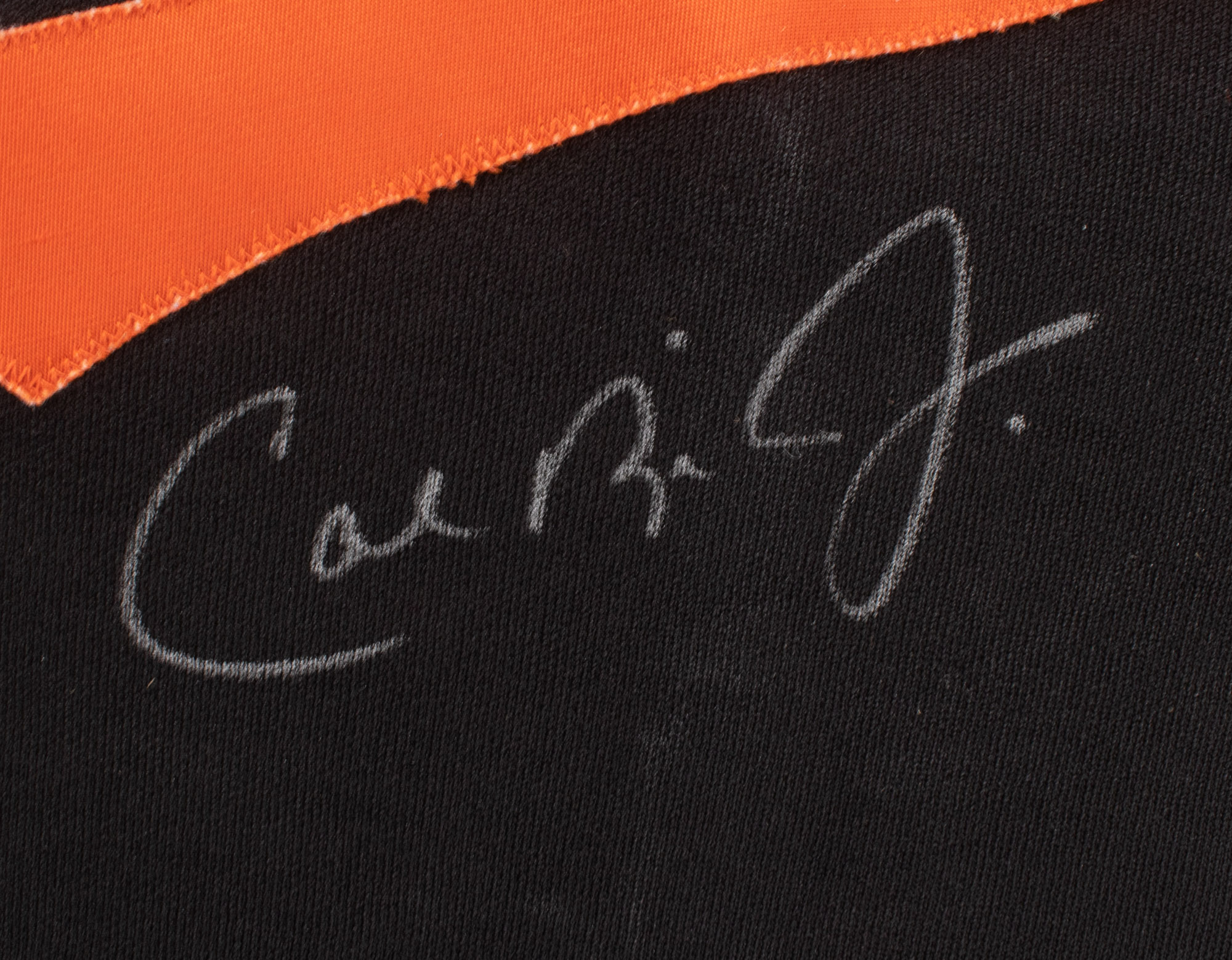 CAL RIPKEN JR 1999 ORIOLES GAME-WORN BP JERSEY MYSTERY SWATCH BOX! at PristineAuction.com CAL RIPKEN JR 1999 ORIOLES GAME-WORN BP JERSEY MYSTERY SWATCH BOX! at PristineAuction.com