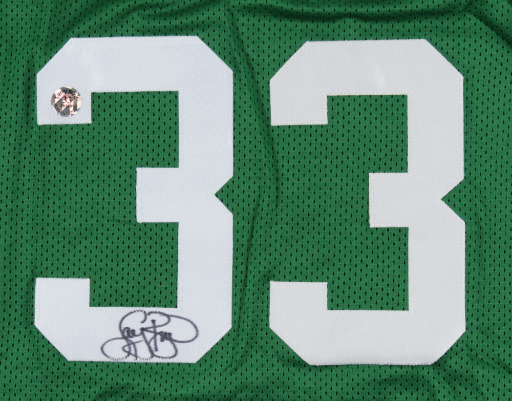 Larry Bird Signed Jersey (Bird Hologram) at PristineAuction.com Larry Bird Signed Jersey (Bird Hologram) at PristineAuction.com