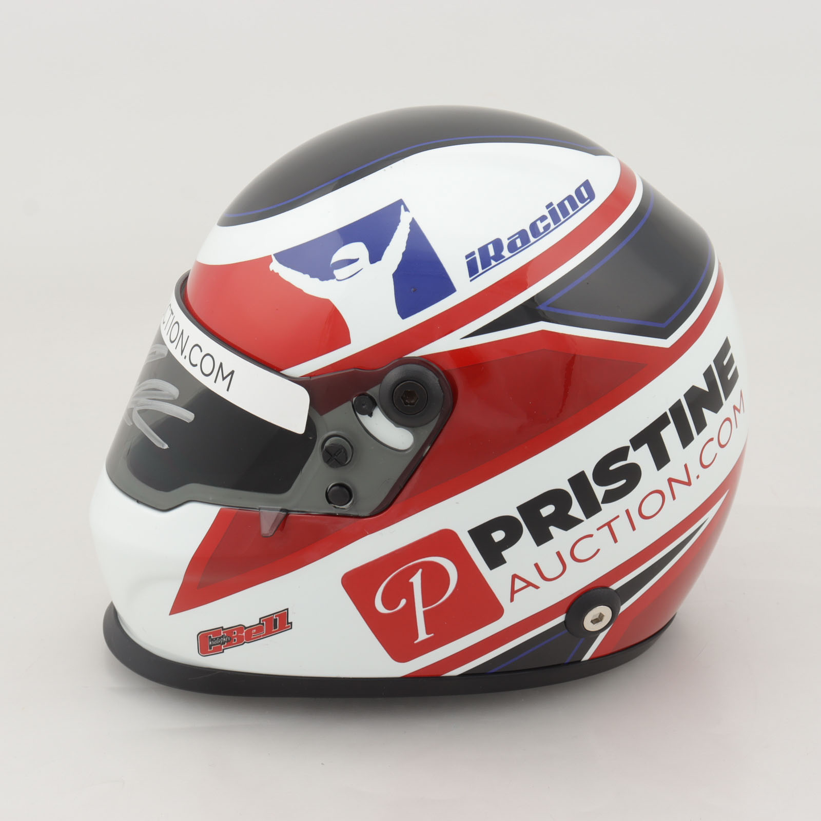 Christopher Bell Signed 2020 Chili Bowl Exclusive 1:3 Scale Mini-Helmet (PA COA) (See Description) at PristineAuction.com Christopher Bell Signed 2020 Chili Bowl Exclusive 1:3 Scale Mini-Helmet (PA COA) (See Description) at PristineAuction.com