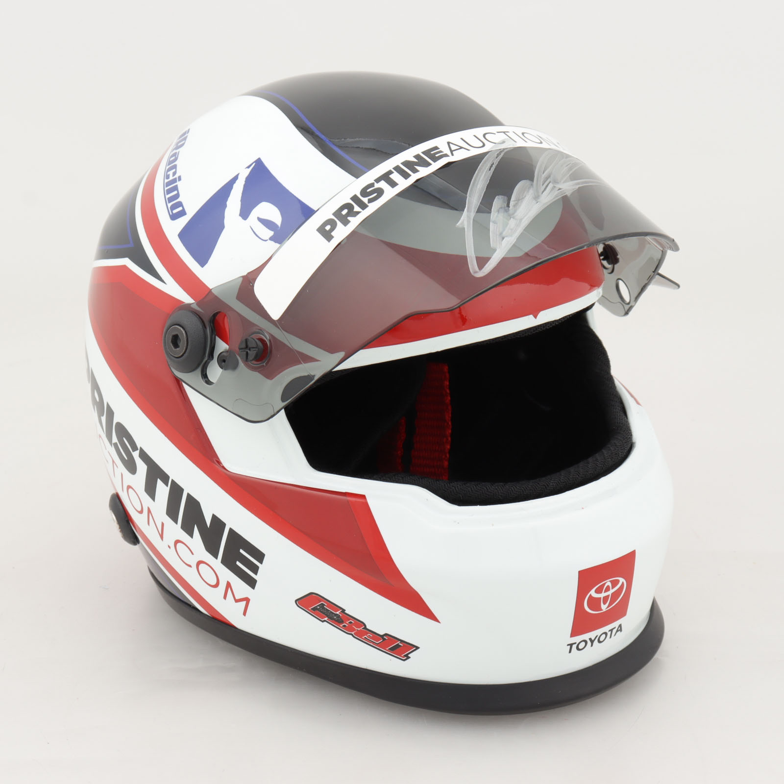 Christopher Bell Signed 2020 Chili Bowl Exclusive 1:3 Scale Mini-Helmet (PA COA) (See Description) at PristineAuction.com Christopher Bell Signed 2020 Chili Bowl Exclusive 1:3 Scale Mini-Helmet (PA COA) (See Description) at PristineAuction.com