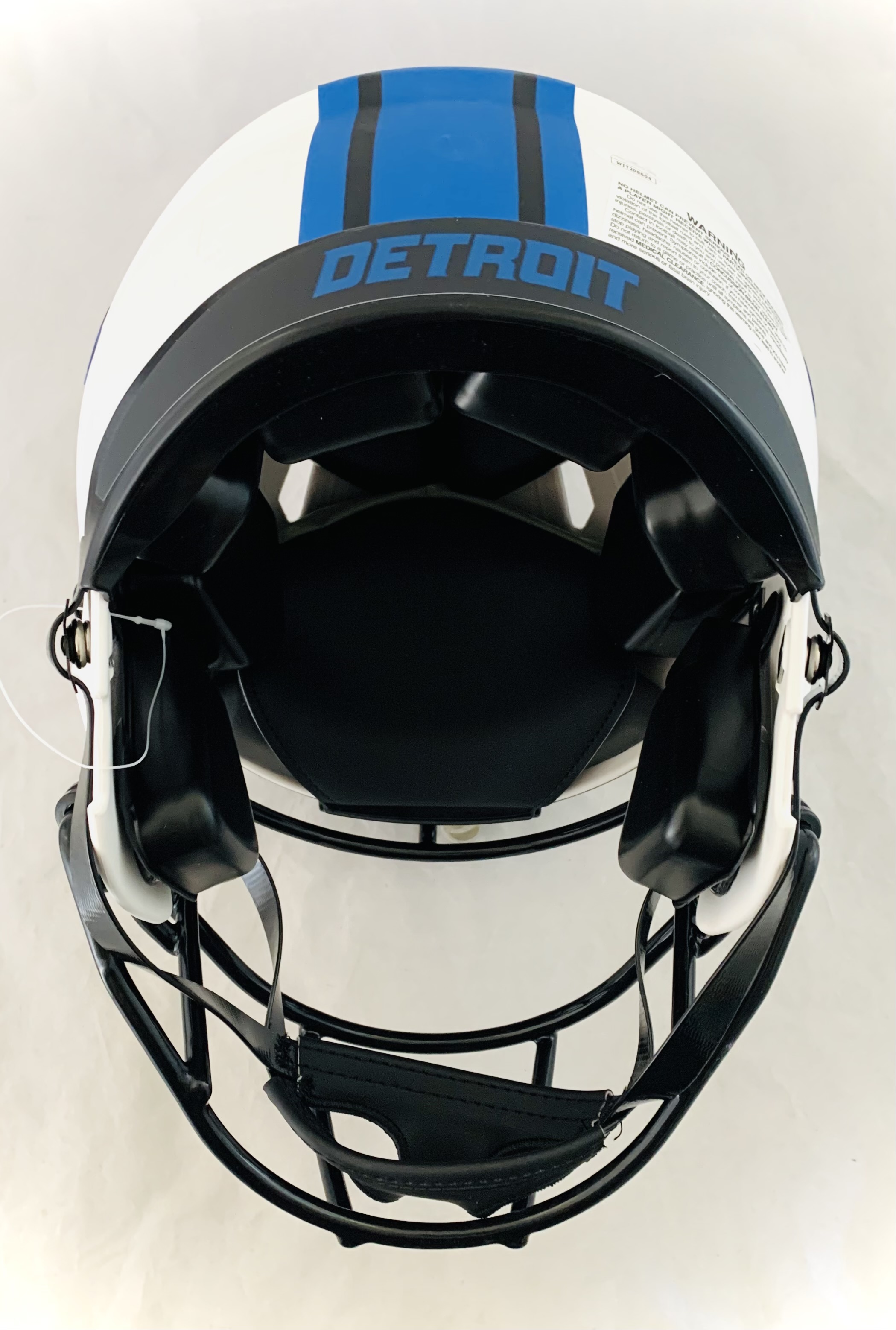 Calvin Johnson Signed Lions Full-Size Authentic On-Field Lunar Eclipse Alternate Speed Helmet Inscribed "HOF 21" (JSA) at PristineAuction.com Calvin Johnson Signed Lions Full-Size Authentic On-Field Lunar Eclipse Alternate Speed Helmet Inscribed "HOF 21" (JSA) at PristineAuction.com