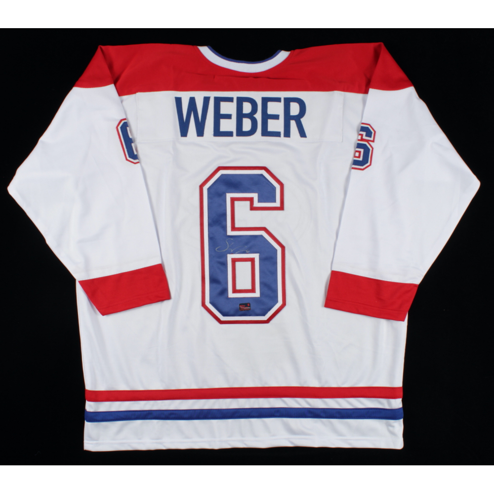 shea weber signed jersey