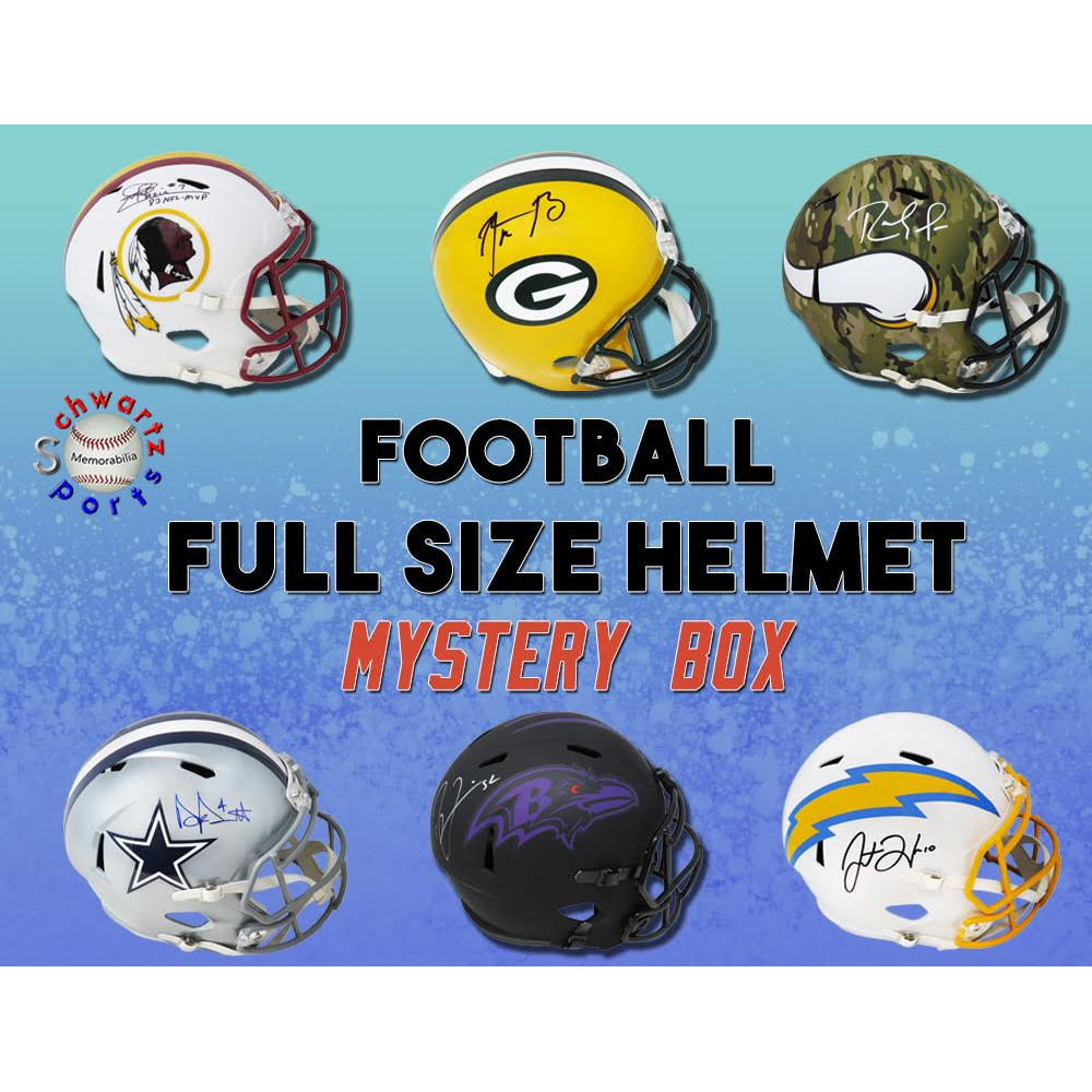 Schwartz Sports FullSize Football Helmet Mystery Box Series 20 (Limited to 150) Pristine Auction
