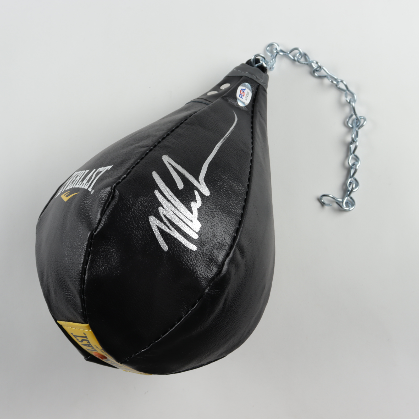 Mike Tyson Signed Everlast Boxing Speed Punching Bag (PSA COA) at PristineAuction.com Mike Tyson Signed Everlast Boxing Speed Punching Bag (PSA COA) at PristineAuction.com