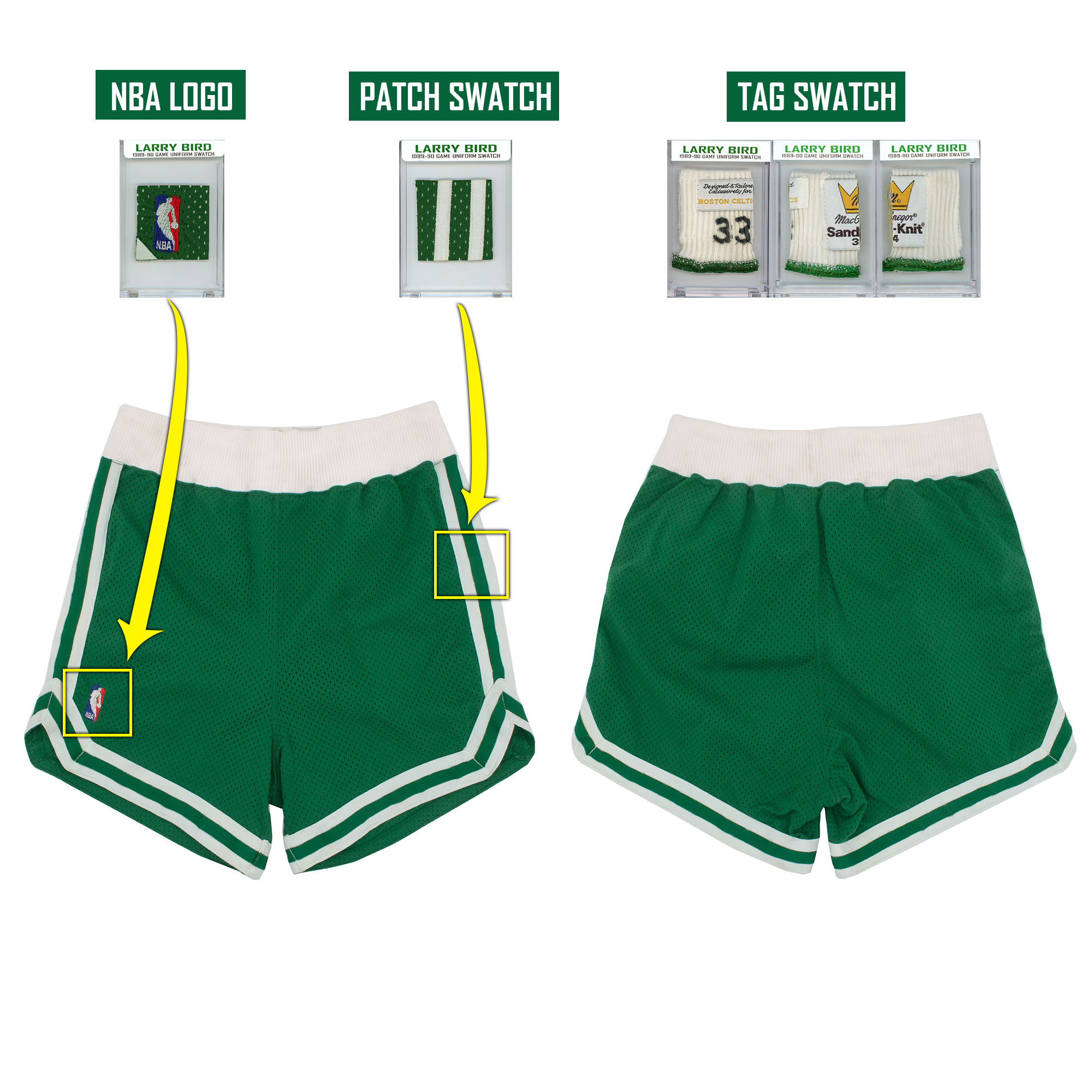 LARRY BIRD 1989-90 CELTICS GAME UNIFORM MYSTERY SWATCH BOX! at PristineAuction.com LARRY BIRD 1989-90 CELTICS GAME UNIFORM MYSTERY SWATCH BOX! at PristineAuction.com