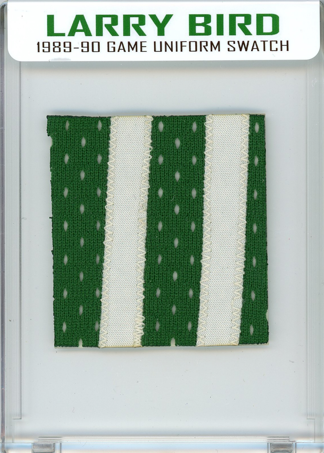 LARRY BIRD 1989-90 CELTICS GAME UNIFORM MYSTERY SWATCH BOX! at PristineAuction.com LARRY BIRD 1989-90 CELTICS GAME UNIFORM MYSTERY SWATCH BOX! at PristineAuction.com