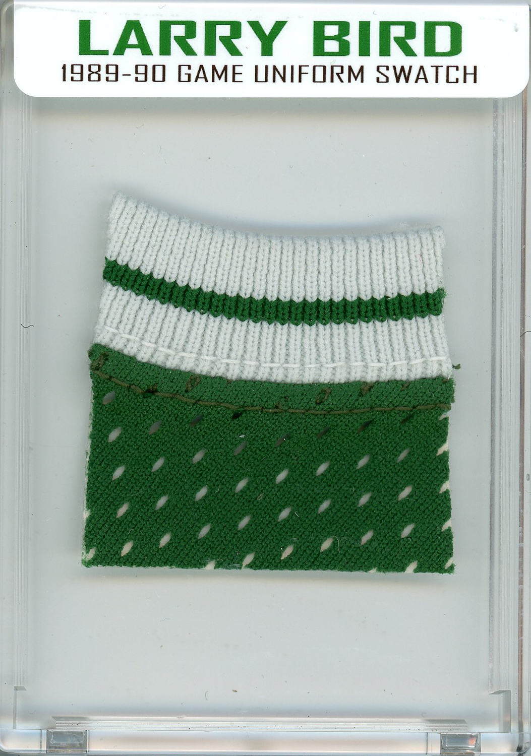LARRY BIRD 1989-90 CELTICS GAME UNIFORM MYSTERY SWATCH BOX! at PristineAuction.com LARRY BIRD 1989-90 CELTICS GAME UNIFORM MYSTERY SWATCH BOX! at PristineAuction.com