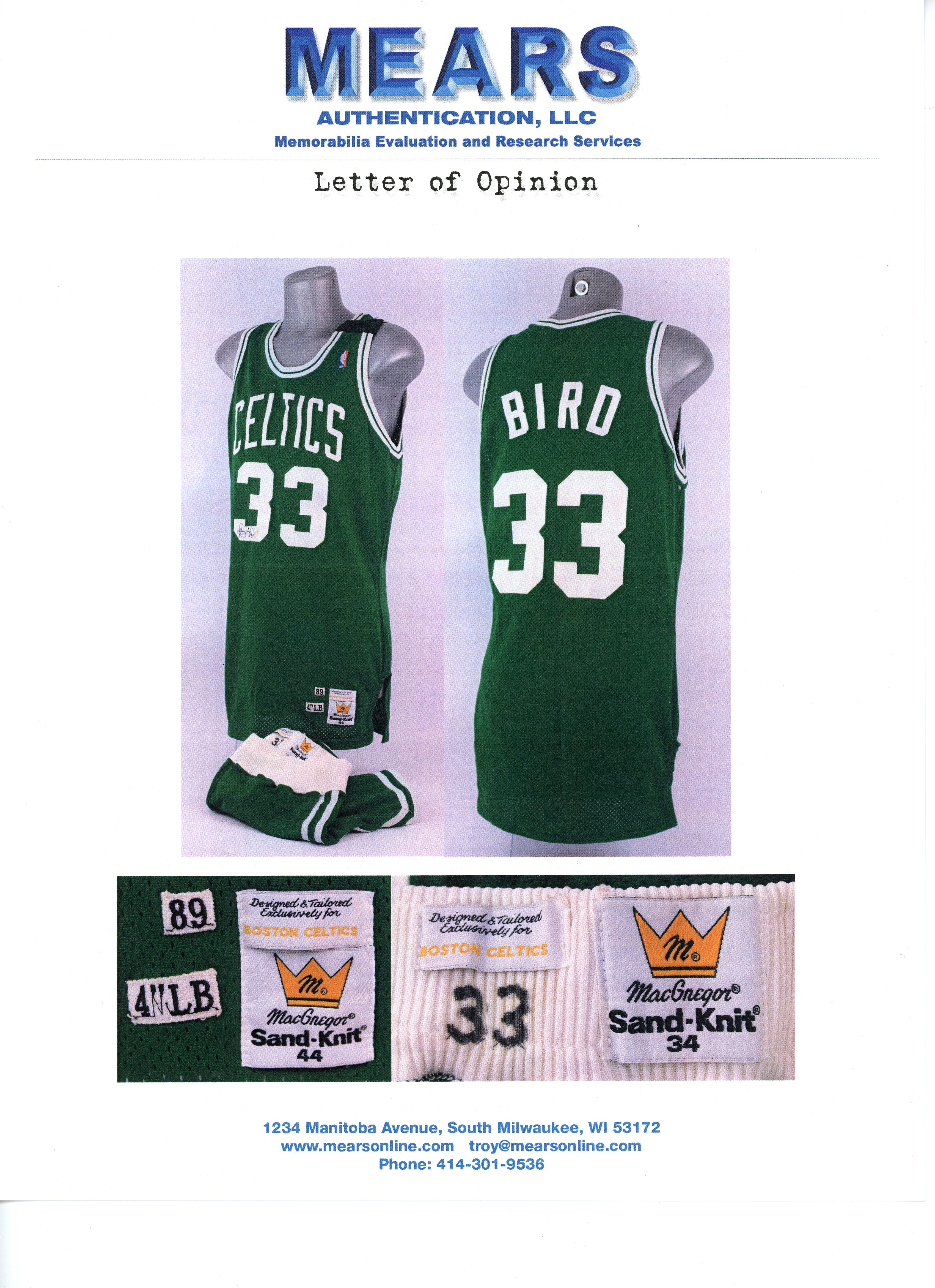 LARRY BIRD 1989-90 CELTICS GAME UNIFORM MYSTERY SWATCH BOX! at PristineAuction.com LARRY BIRD 1989-90 CELTICS GAME UNIFORM MYSTERY SWATCH BOX! at PristineAuction.com
