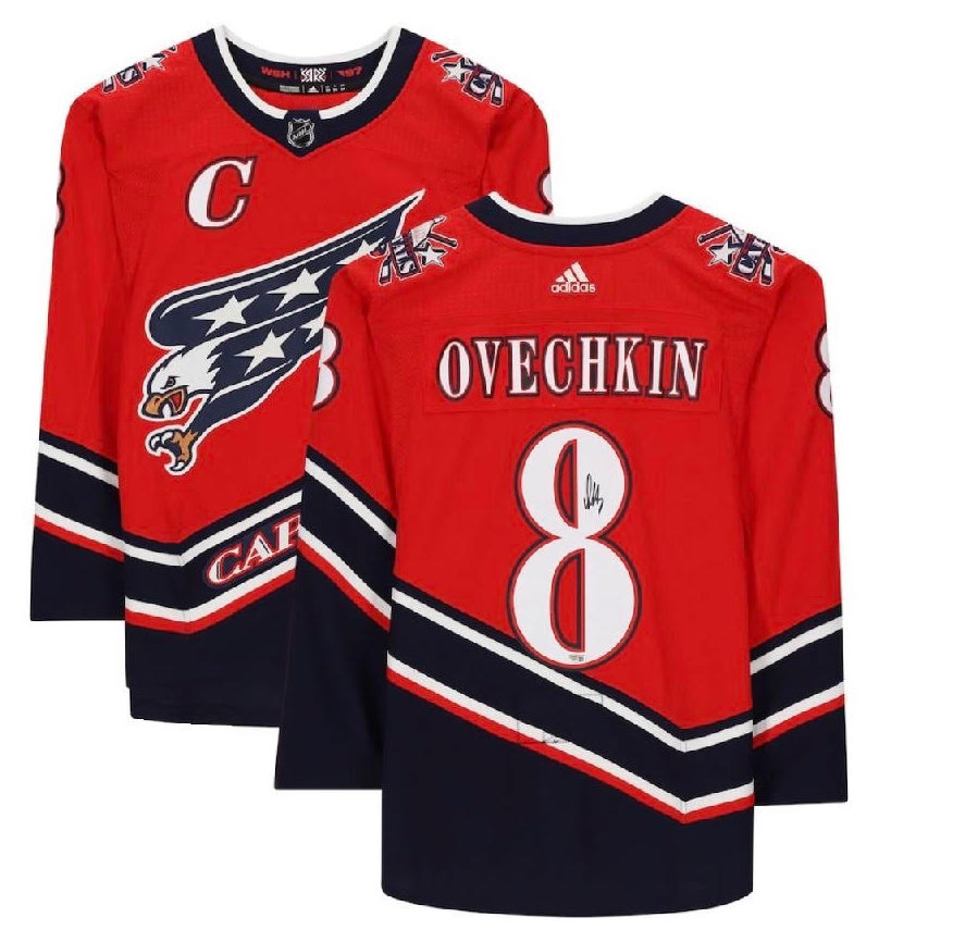 Alexander Ovechkin Signed Capitals Captain Jersey (Fanatics Hologram) at PristineAuction.com Alexander Ovechkin Signed Capitals Captain Jersey (Fanatics Hologram) at PristineAuction.com