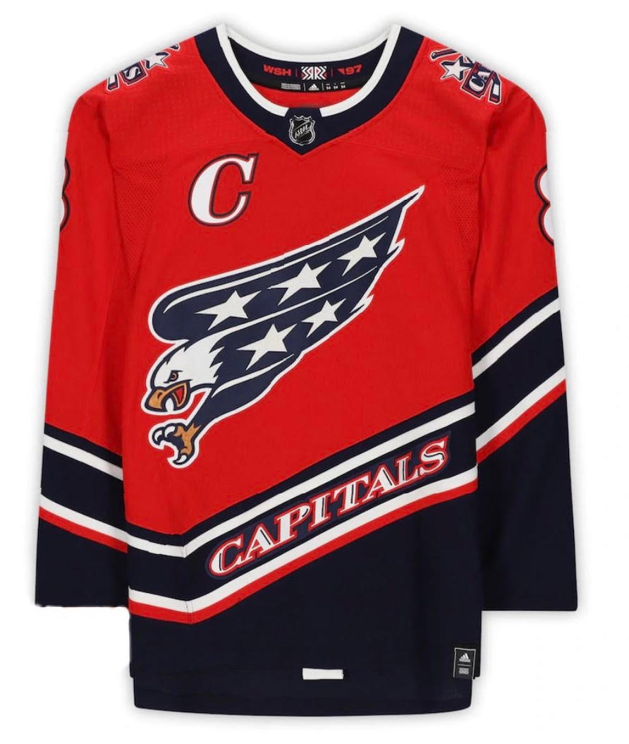 Alexander Ovechkin Signed Capitals Captain Jersey (Fanatics Hologram) at PristineAuction.com Alexander Ovechkin Signed Capitals Captain Jersey (Fanatics Hologram) at PristineAuction.com