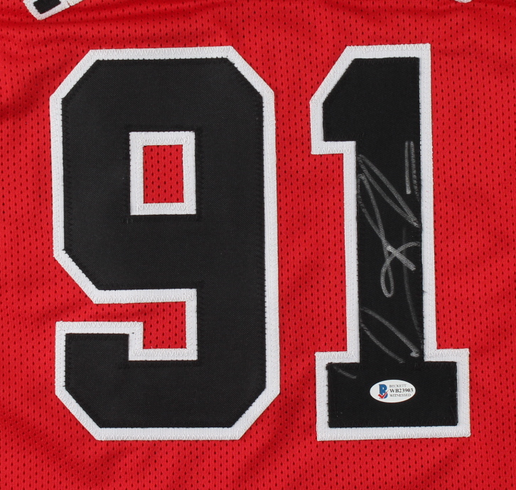 Dennis Rodman Signed Jersey (Beckett Hologram) at PristineAuction.com Dennis Rodman Signed Jersey (Beckett Hologram) at PristineAuction.com