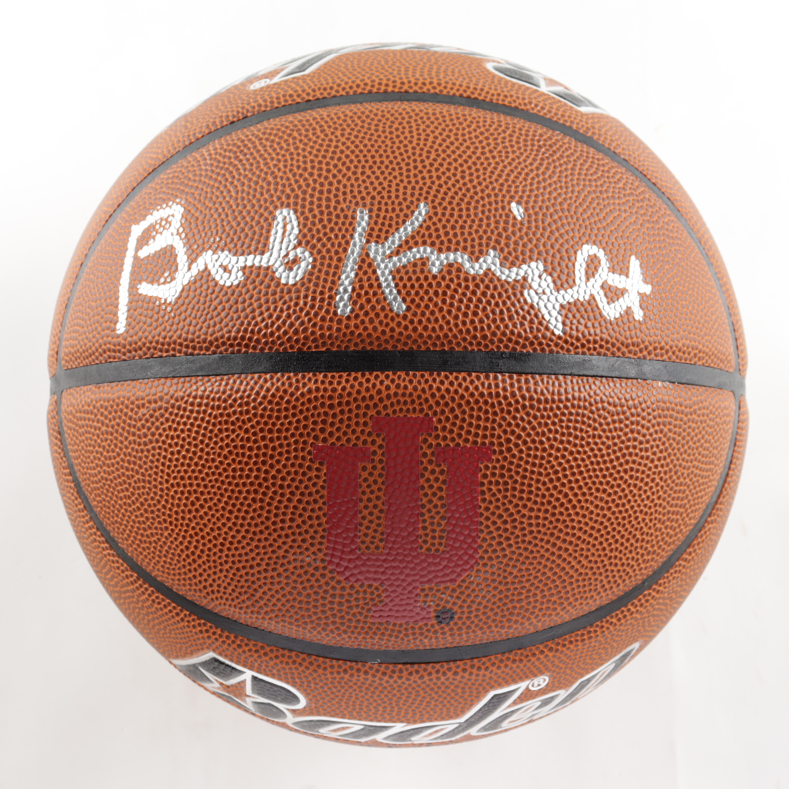 Bobby Knight Signed Indiana Hoosiers Logo Basketball (Schwartz Sports COA) at PristineAuction.com Bobby Knight Signed Indiana Hoosiers Logo Basketball (Schwartz Sports COA) at PristineAuction.com