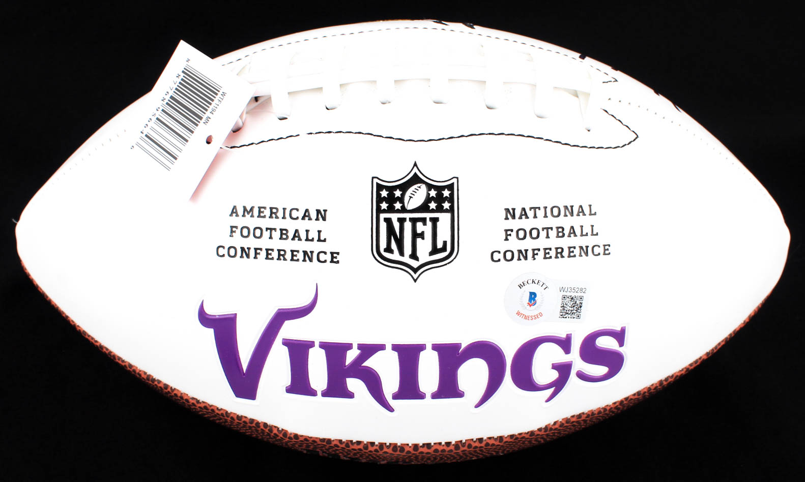 Harrison Smith Signed Vikings Logo Football (Beckett Hologram) at PristineAuction.com Harrison Smith Signed Vikings Logo Football (Beckett Hologram) at PristineAuction.com