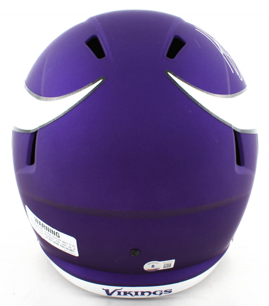 Harrison Smith Signed Vikings Full-Size Matte Purple Speed Helmet (Beckett Hologram) at PristineAuction.com Harrison Smith Signed Vikings Full-Size Matte Purple Speed Helmet (Beckett Hologram) at PristineAuction.com