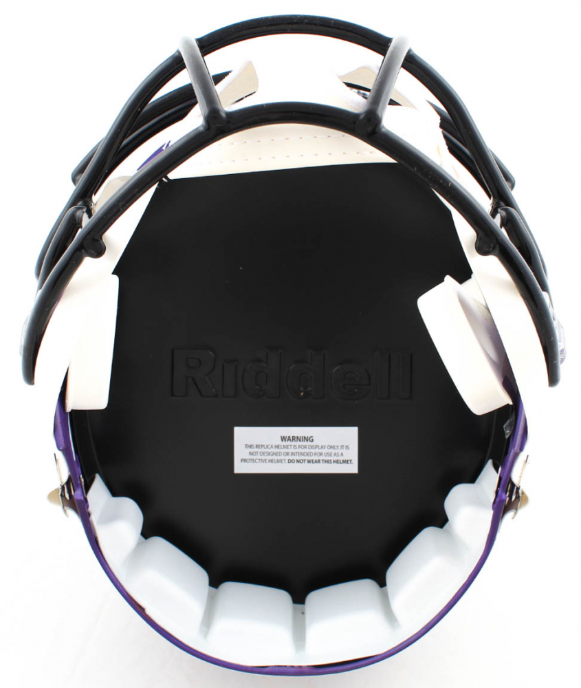 Harrison Smith Signed Vikings Full-Size Matte Purple Speed Helmet (Beckett Hologram) at PristineAuction.com Harrison Smith Signed Vikings Full-Size Matte Purple Speed Helmet (Beckett Hologram) at PristineAuction.com