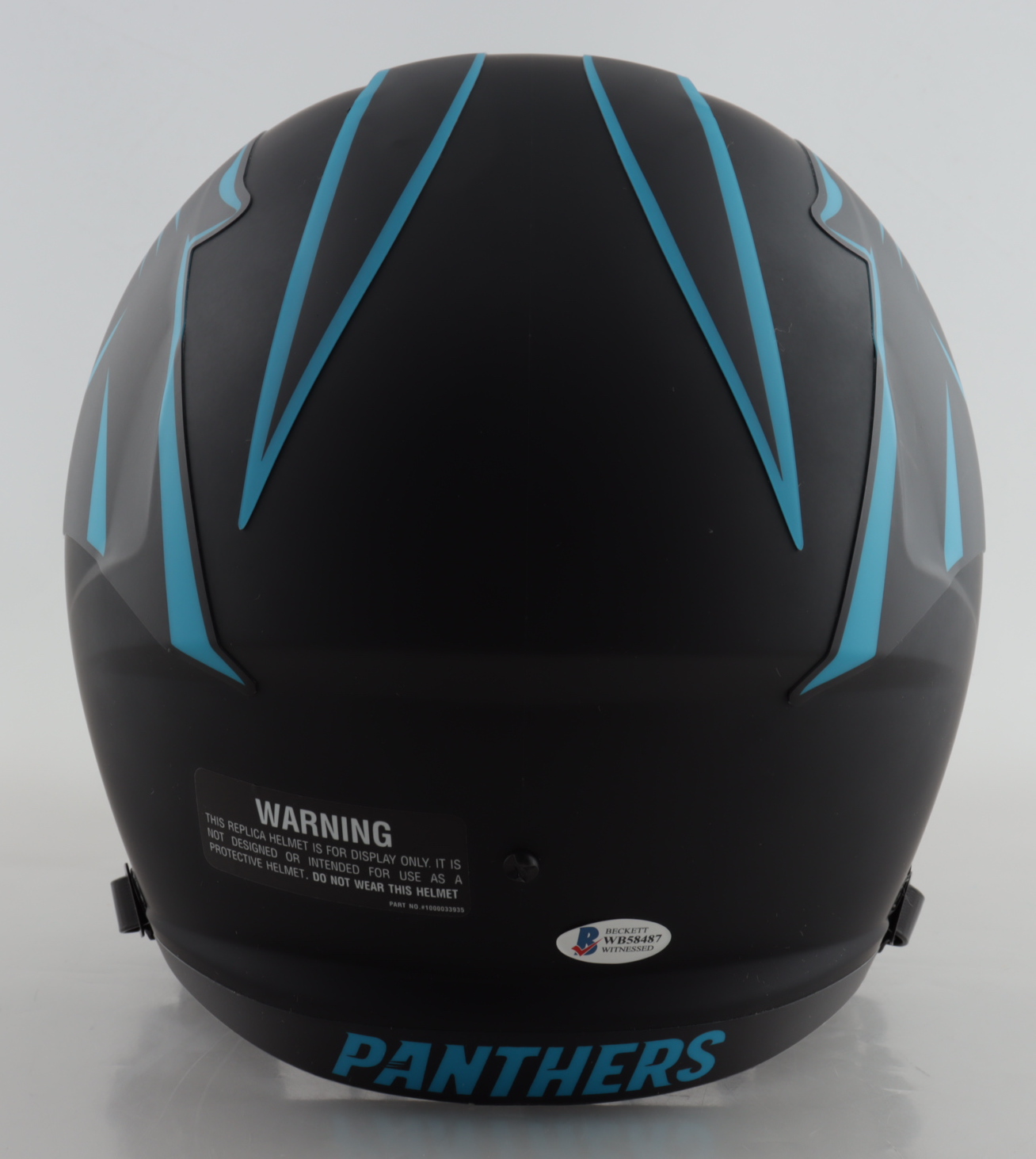 Christian McCaffrey Signed Panthers Eclipse Alternate Speed Full-Size Helmet (Beckett COA) at PristineAuction.com Christian McCaffrey Signed Panthers Eclipse Alternate Speed Full-Size Helmet (Beckett COA) at PristineAuction.com