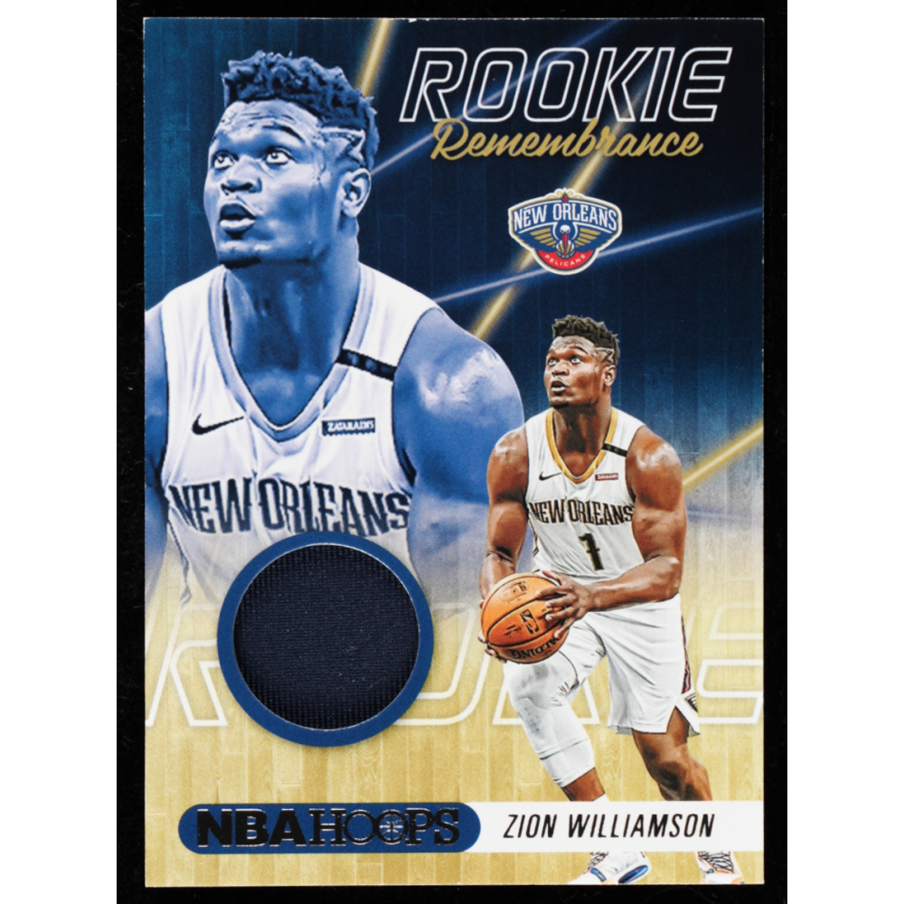Zion Williamson 2020-21 Hoops Rookie Remembrance Jerseys #1 | Pristine  Auction
