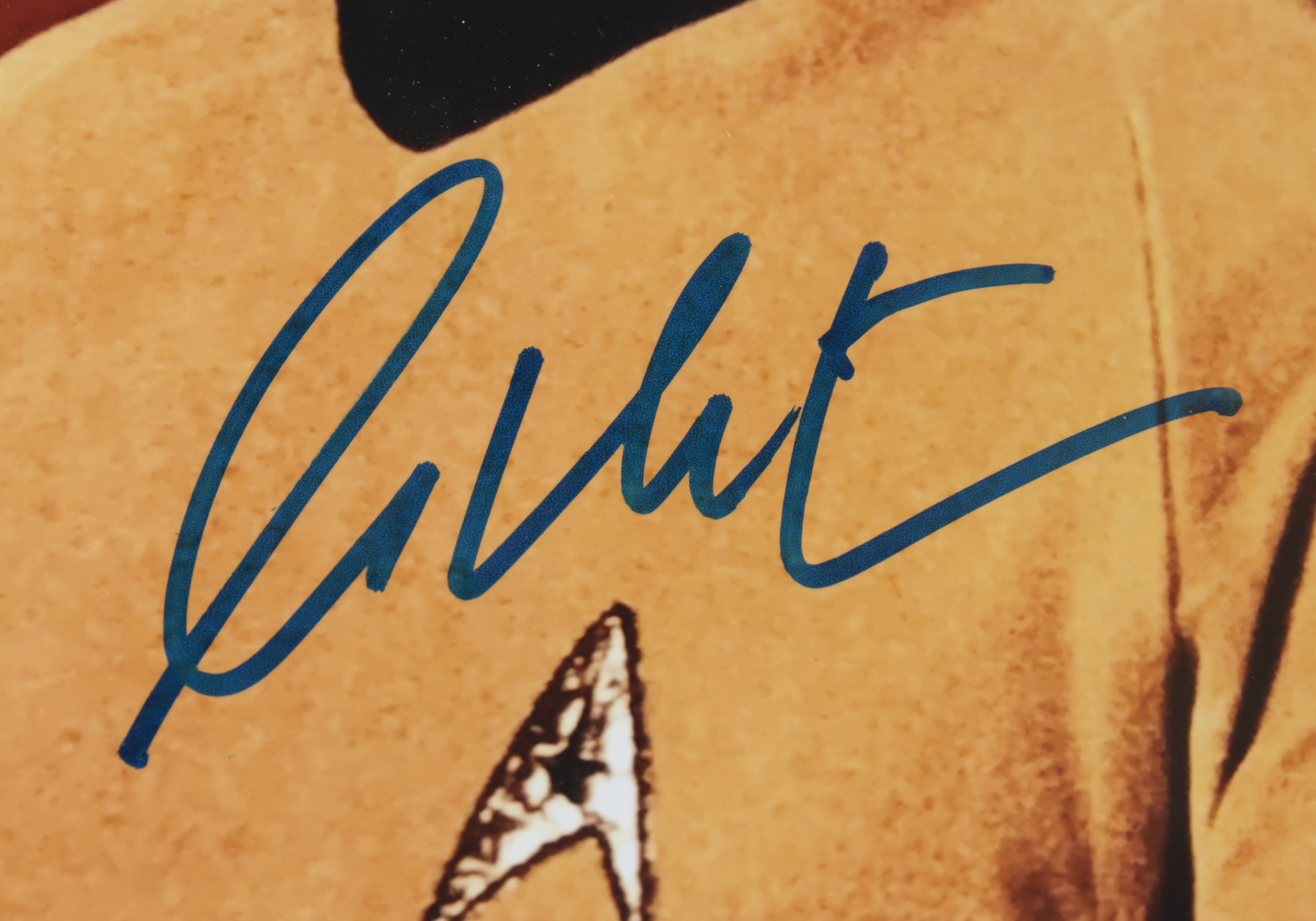 William Shatner Signed "Star Trek" 18x22 Custom Framed Photo Display (JSA COA) (See Description) at PristineAuction.com William Shatner Signed "Star Trek" 18x22 Custom Framed Photo Display (JSA COA) (See Description) at PristineAuction.com