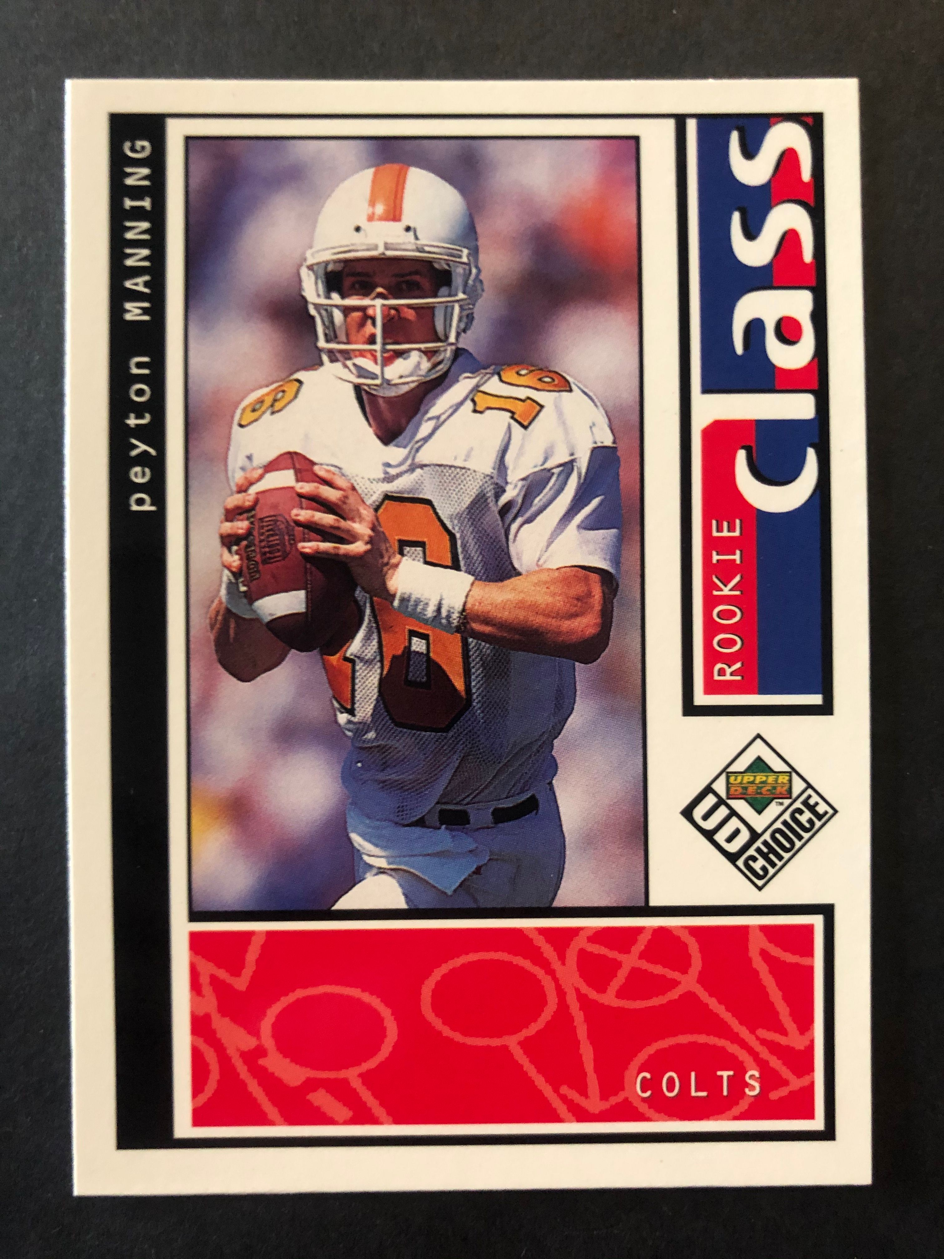 Peyton Manning 1998 UD Choice #193 RC at PristineAuction.com Peyton Manning 1998 UD Choice #193 RC at PristineAuction.com