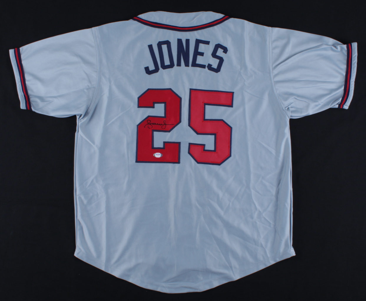 Andruw Jones Signed Jersey (PSA Hologram) at PristineAuction.com Andruw Jones Signed Jersey (PSA Hologram) at PristineAuction.com