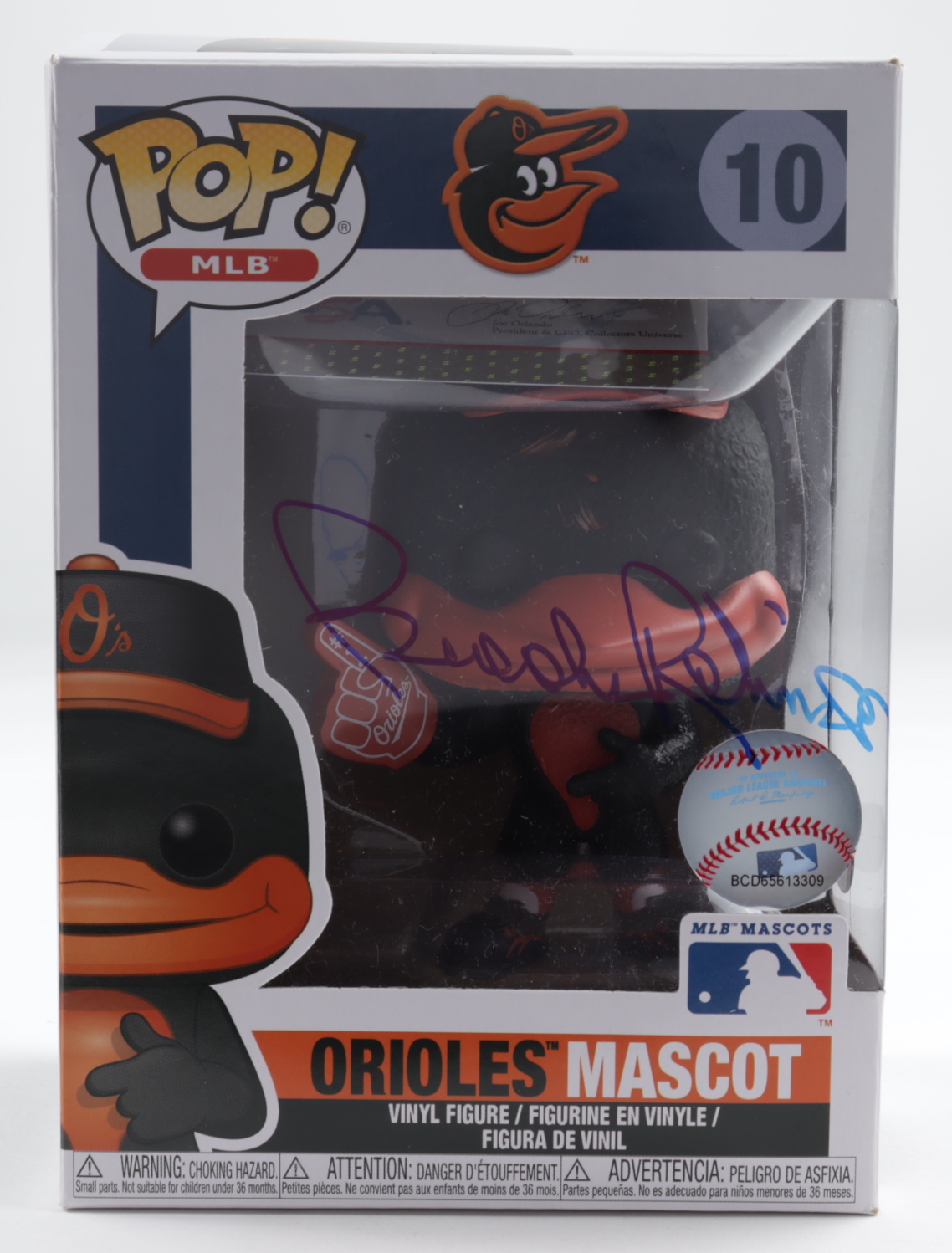 Brooks Robinson Signed Orioles #10 Funko Pop! Vinyl Figure (PSA Hologram) (See Description) at PristineAuction.com Brooks Robinson Signed Orioles #10 Funko Pop! Vinyl Figure (PSA Hologram) (See Description) at PristineAuction.com
