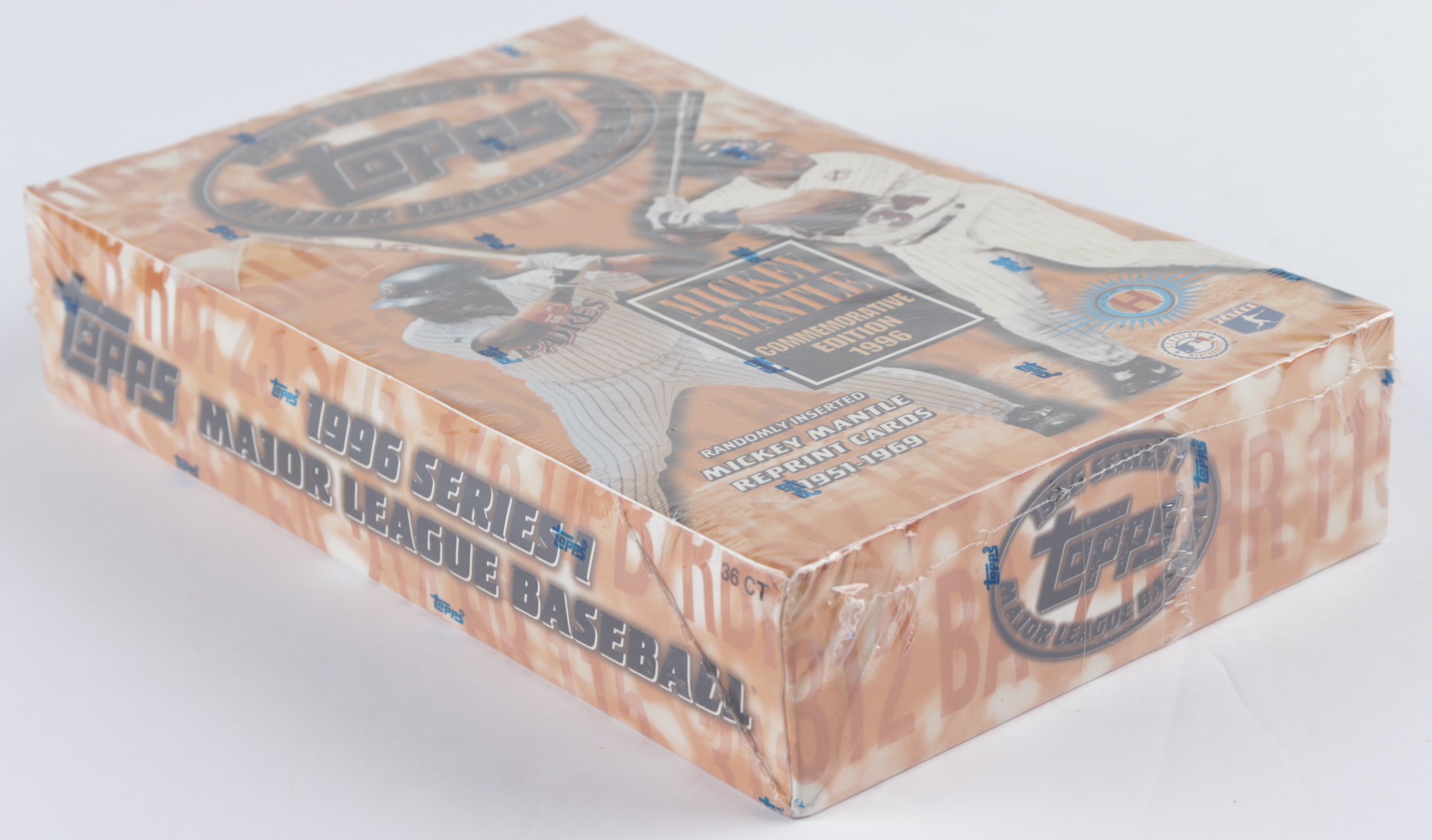 1996 Topps Series 1 Baseball Hobby Box (See Description) at PristineAuction.com 1996 Topps Series 1 Baseball Hobby Box (See Description) at PristineAuction.com